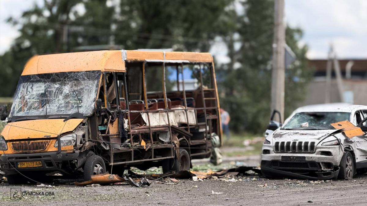 Последствия удара по Сумам
