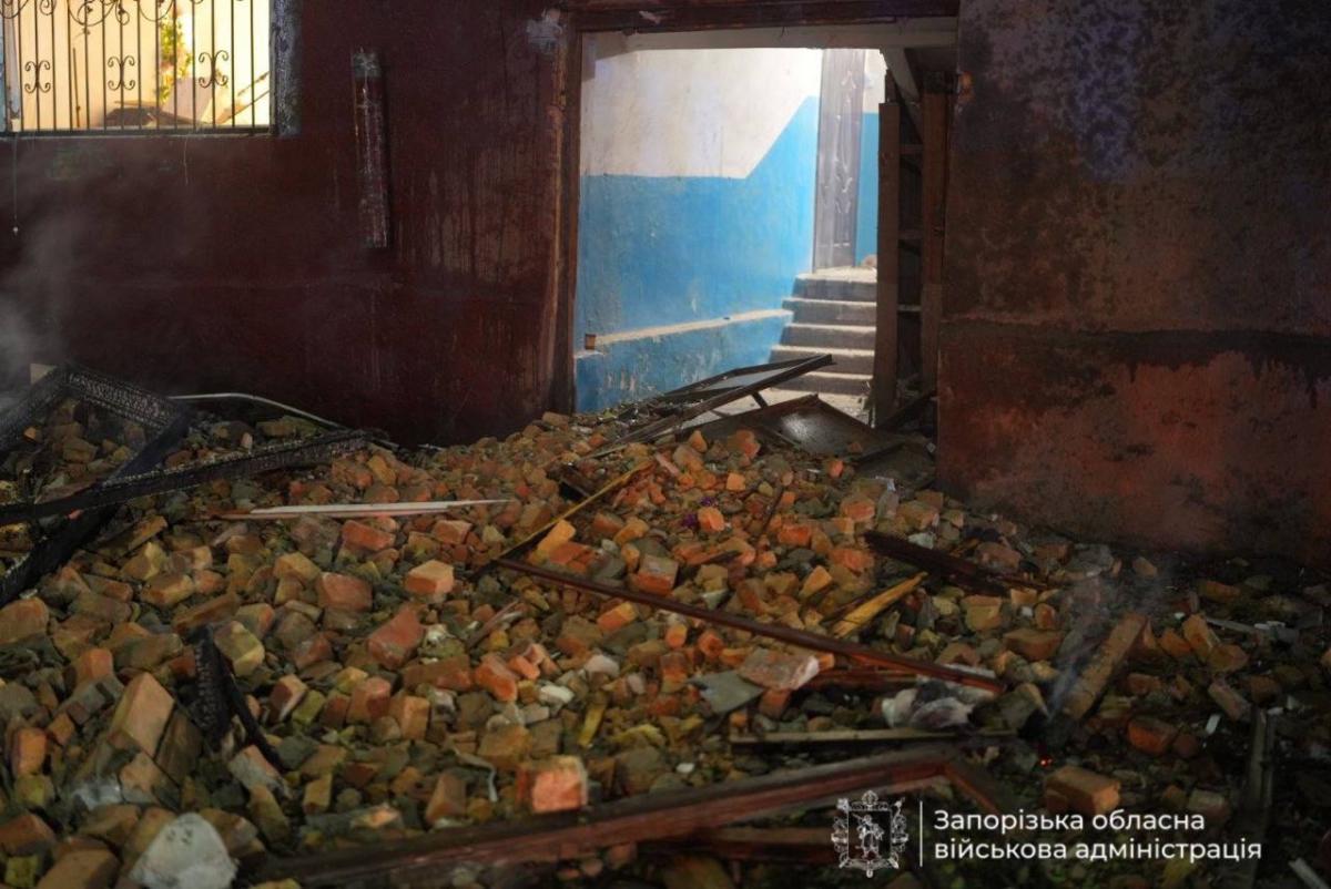 Наслідки атаки на Запоріжжя 12 липня Наслідки атаки на Запоріжжя 12 липня