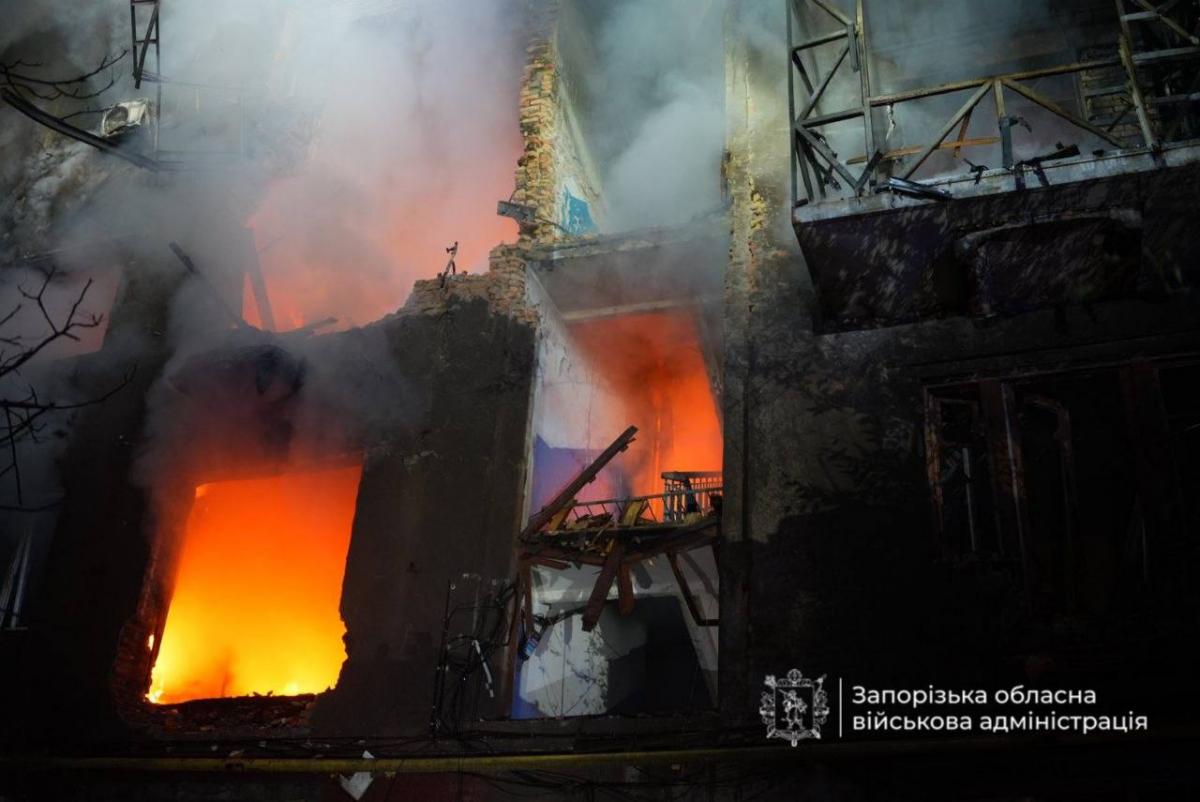 Наслідки атаки на Запоріжжя 12 липня Наслідки атаки на Запоріжжя 12 липня