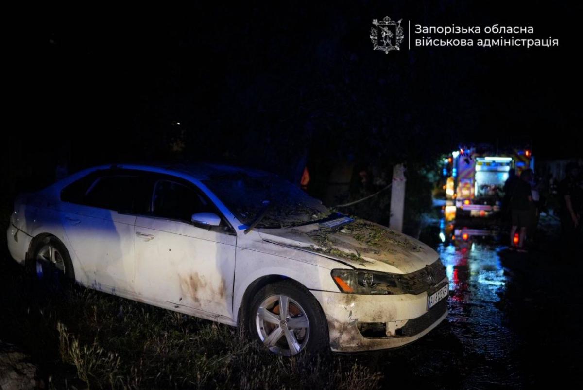 Наслідки атаки на Запоріжжя 12 липня Наслідки атаки на Запоріжжя 12 липня