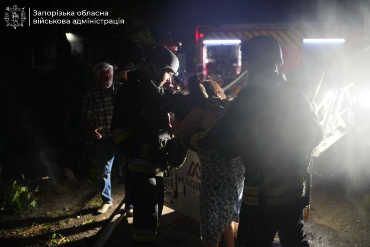 Наслідки атаки на Запоріжжя 12 липня Наслідки атаки на Запоріжжя 12 липня