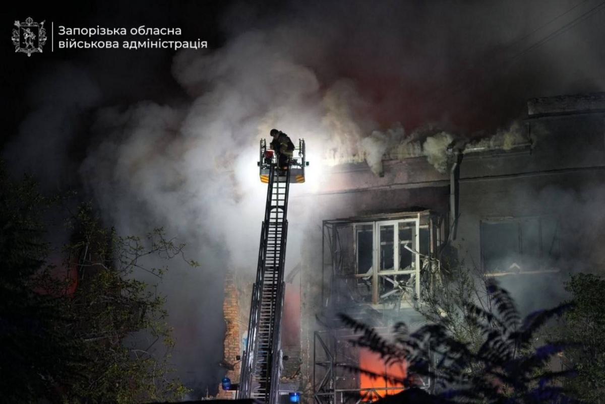 Наслідки атаки на Запоріжжя 12 липня Наслідки атаки на Запоріжжя 12 липня
