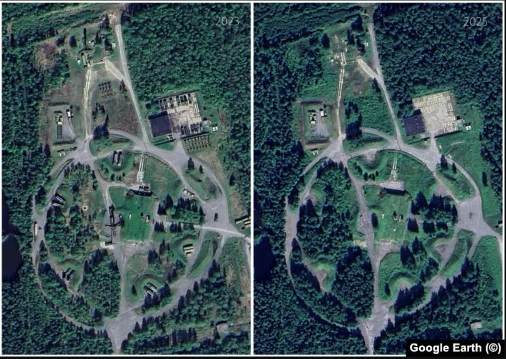 Об'єкт ППО поблизу Северодвінська, з якого було демонтовано ракетні комплекси Об'єкт ППО поблизу Северодвінська, з якого було демонтовано ракетні комплекси