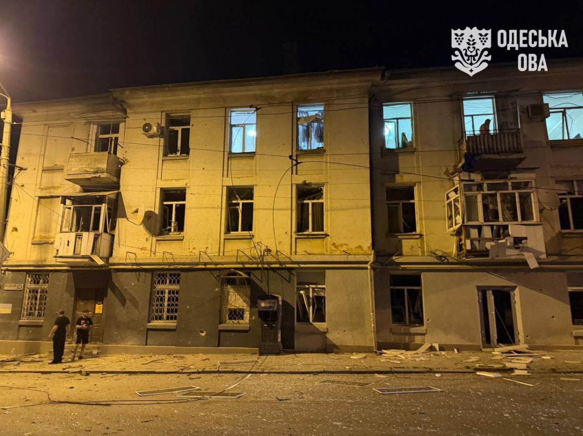 Наслідки ракетного удару по Одесі 16 липня 2026 Наслідки ракетного удару по Одесі 16 липня 2026