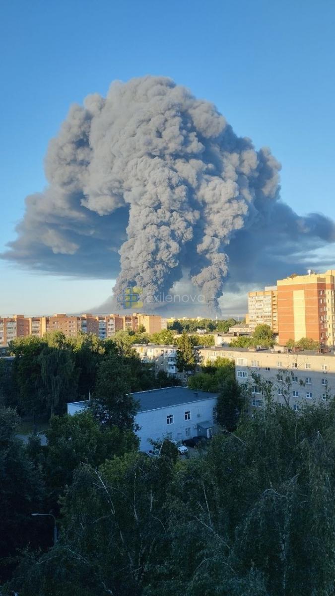 Пожар в Подмосковье