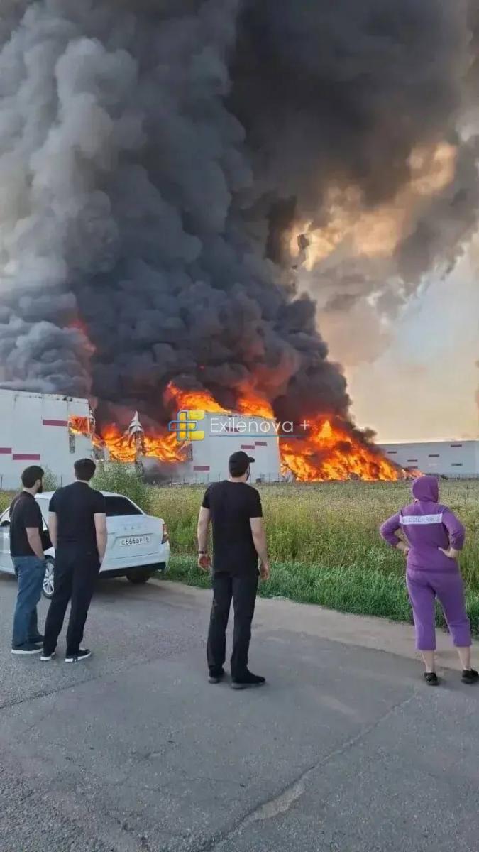 Пожар в Подмосковье