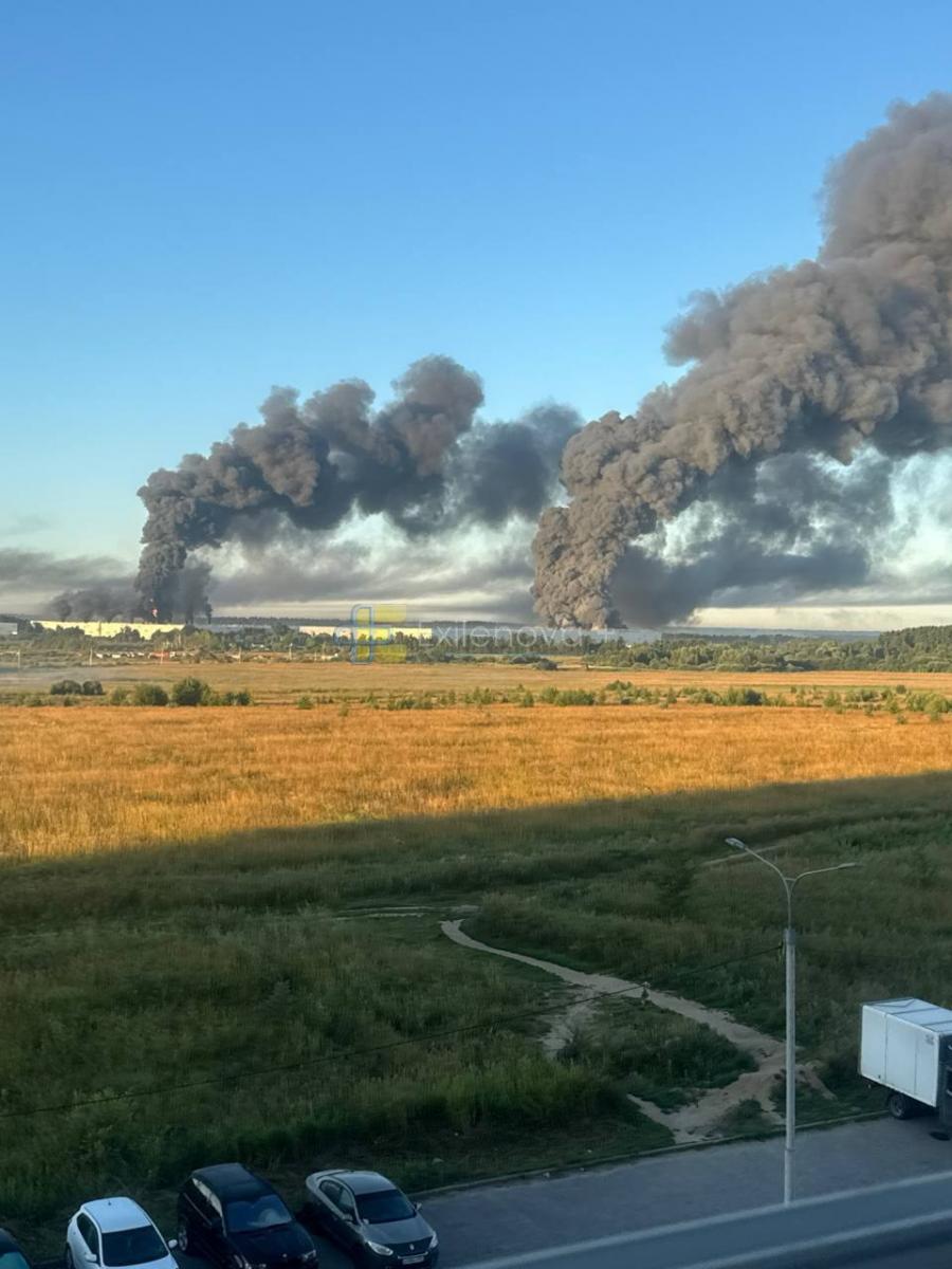Пожар в Подмосковье