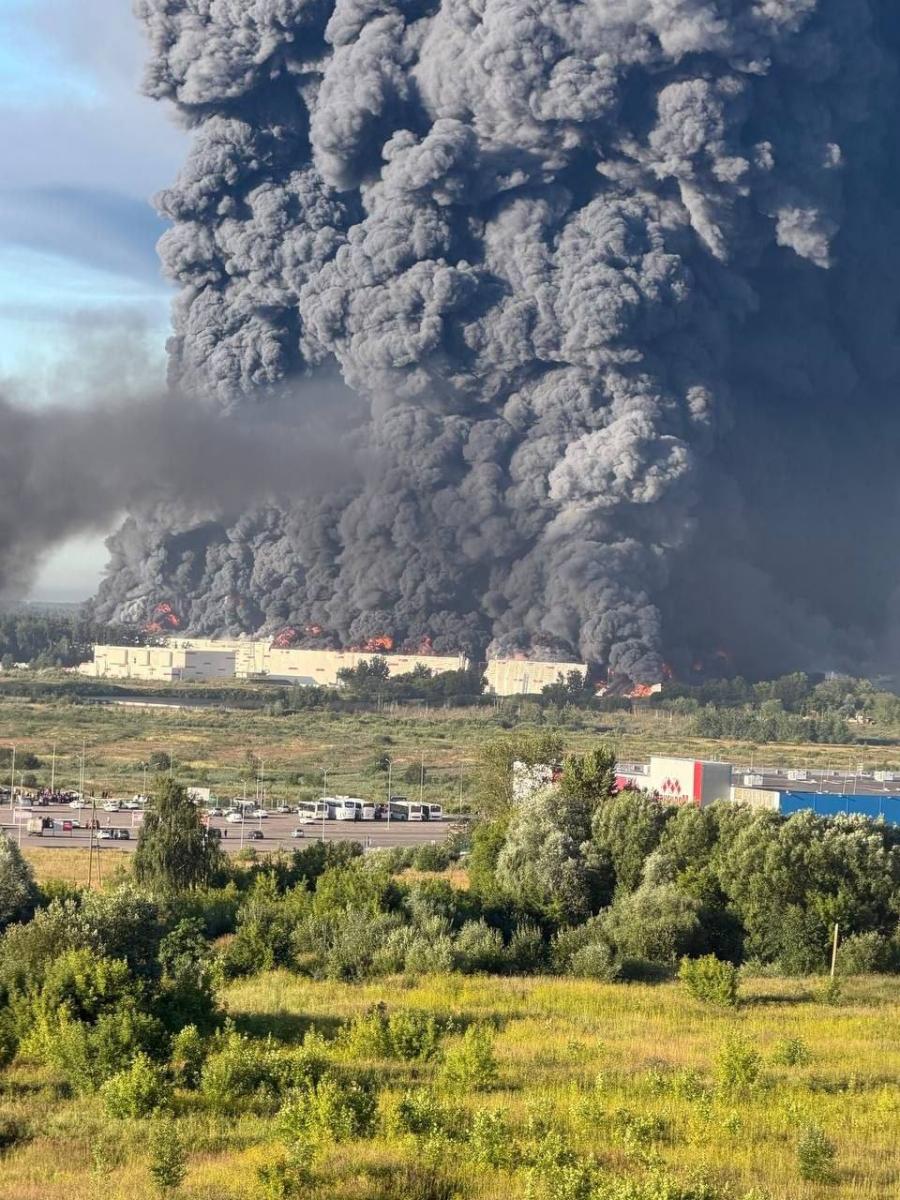 Пожар в Подмосковье