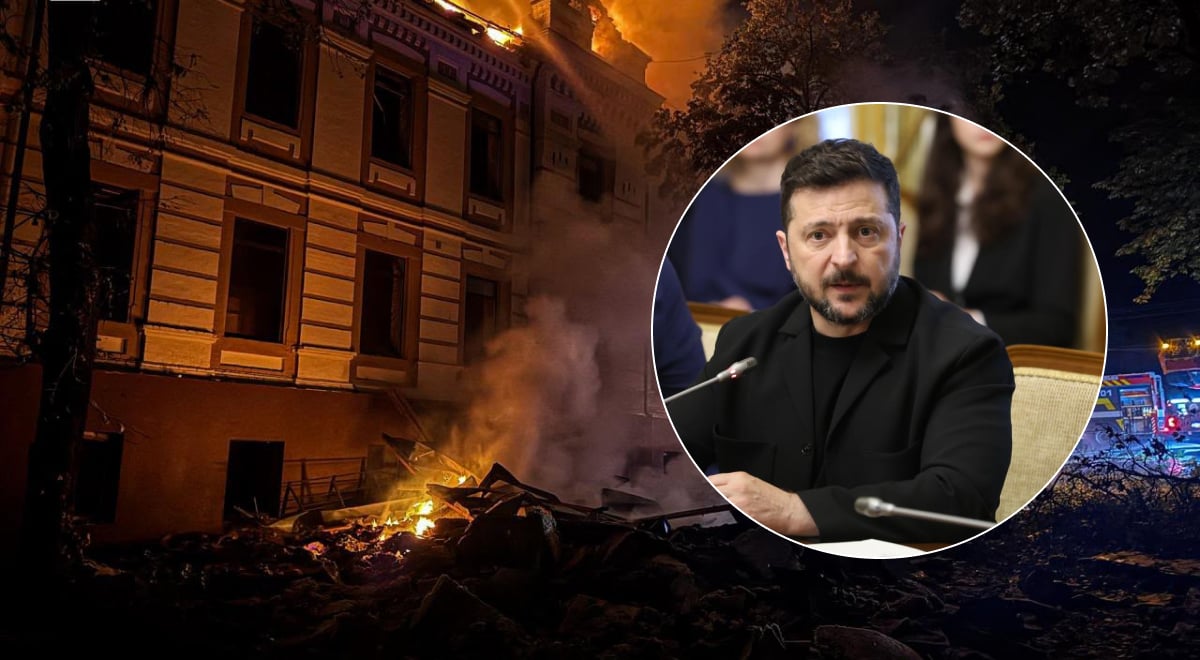 РФ здійснила одну з наймасованіших балістичних атак на Київ - Зеленський РФ здійснила одну з наймасованіших балістичних атак на Київ - Зеленський