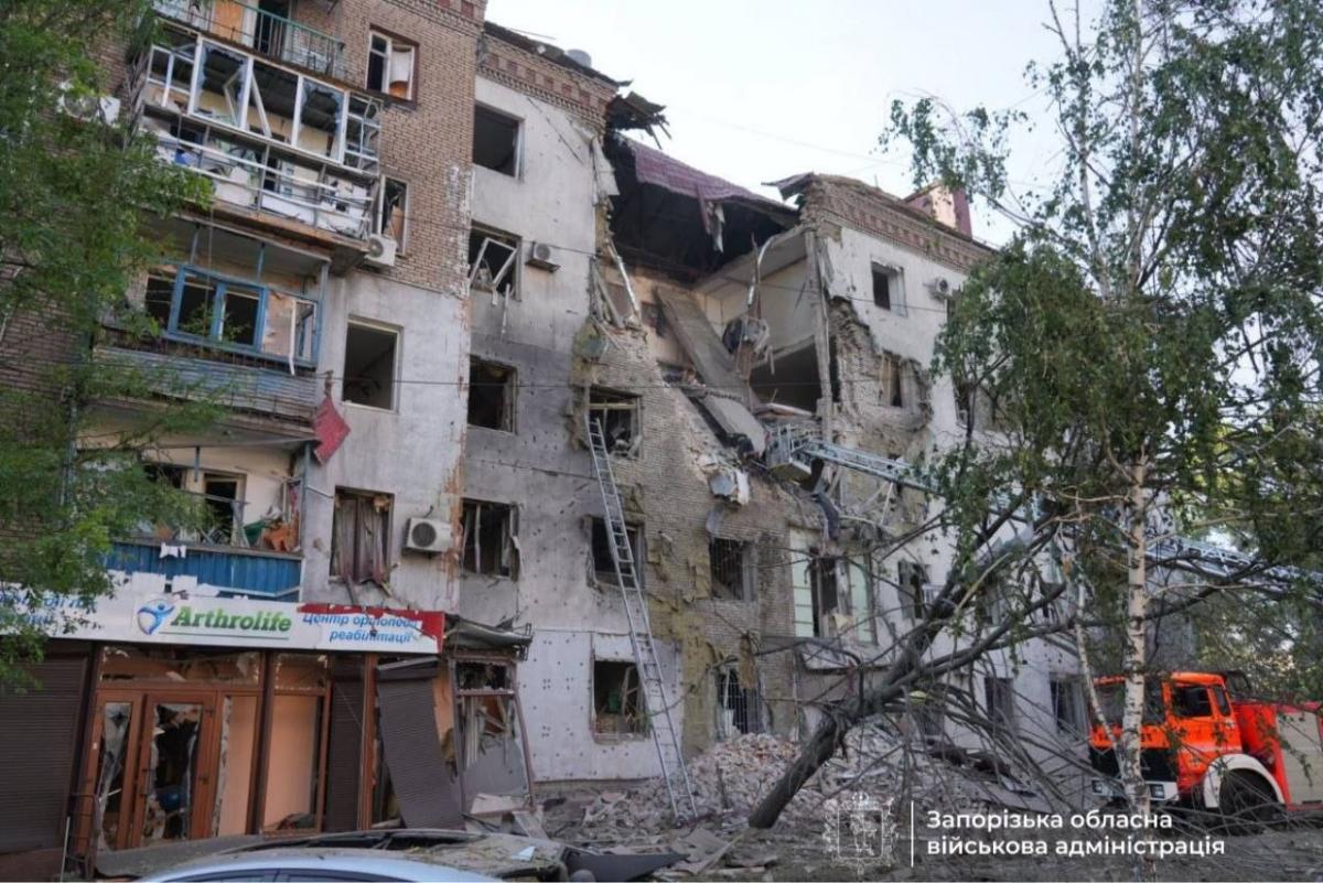 Удар по Запоріжжю 19 липня Удар по Запоріжжю 19 липня