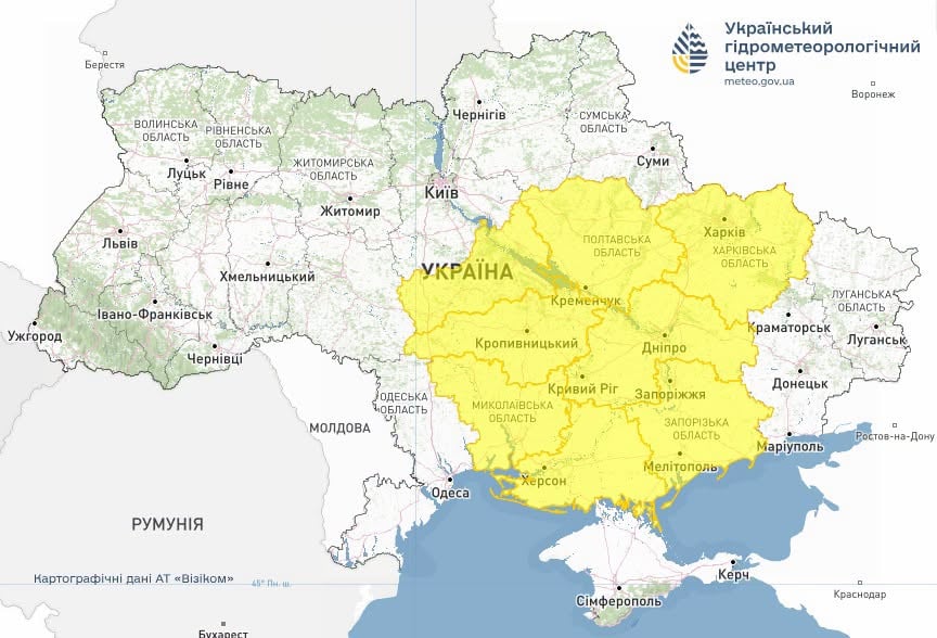 Дощі з грозами насуваються на Україну: коли очікується небезпечна погода Дощі з грозами насуваються на Україну: коли очікується небезпечна погода
