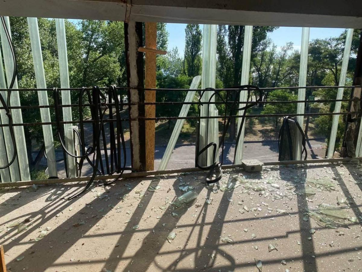 Ракетний удар по "Акваріуму"