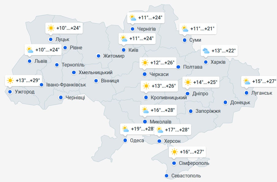 Температура різко підскочить до +38: коли Україну накриє хвиля пекельної спеки Температура різко підскочить до +38: коли Україну накриє хвиля пекельної спеки