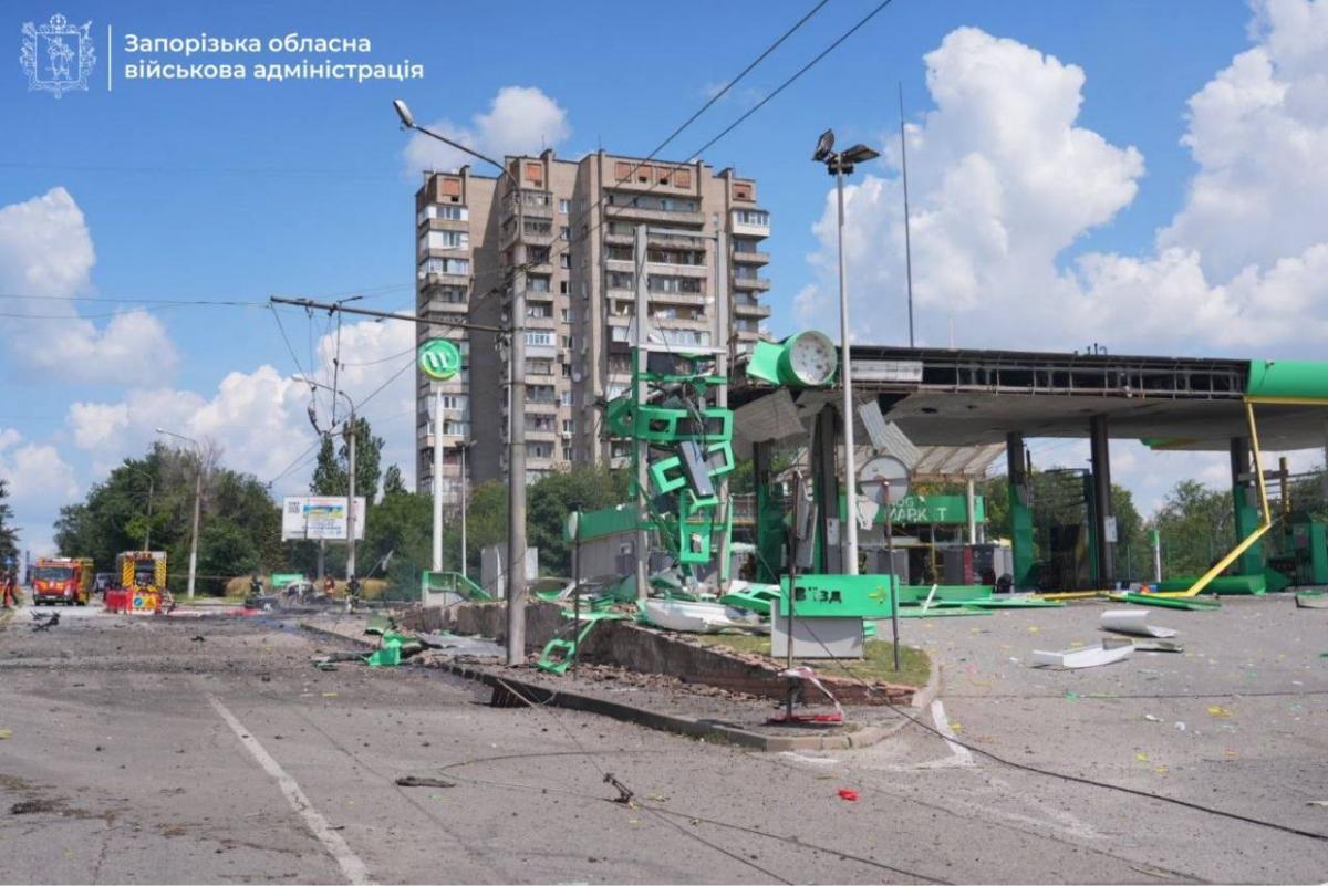 Удар по Запоріжжі 26 липня Удар по Запоріжжі 26 липня