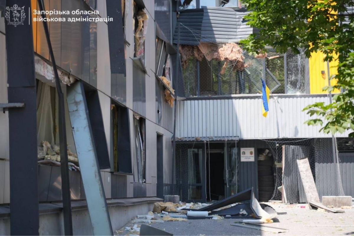 Удар по Запоріжжі 26 липня Удар по Запоріжжі 26 липня