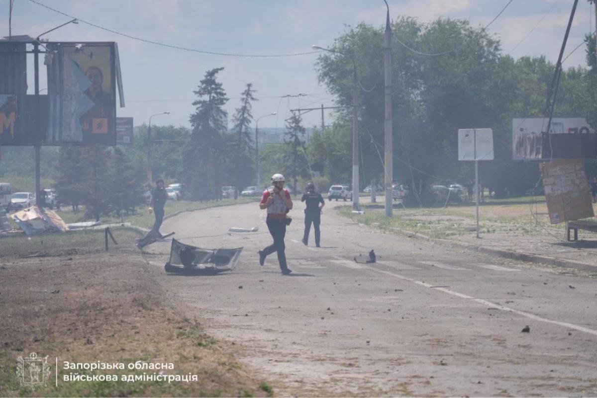 Удар по Запоріжжі 26 липня Удар по Запоріжжі 26 липня