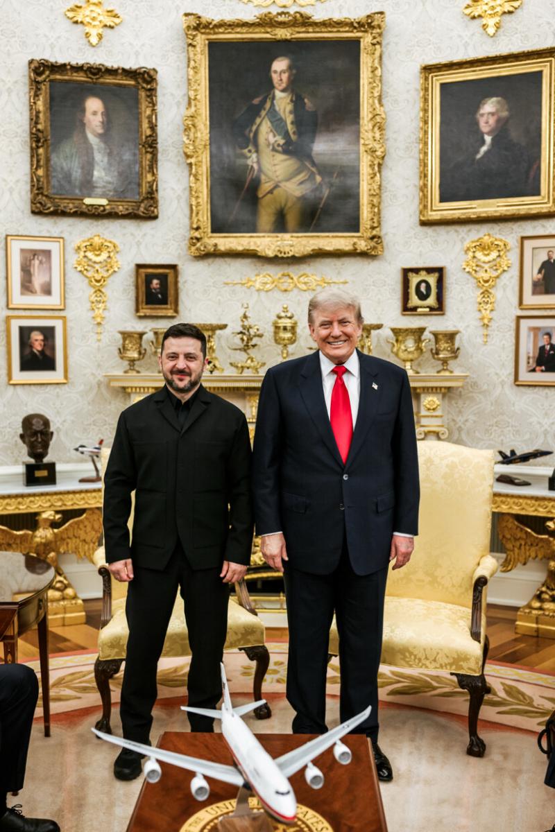 Трамп і Зеленський зустрілися в Білому домі 