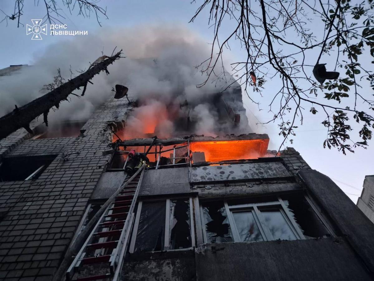 Обстрел Львова 30 июля 2026