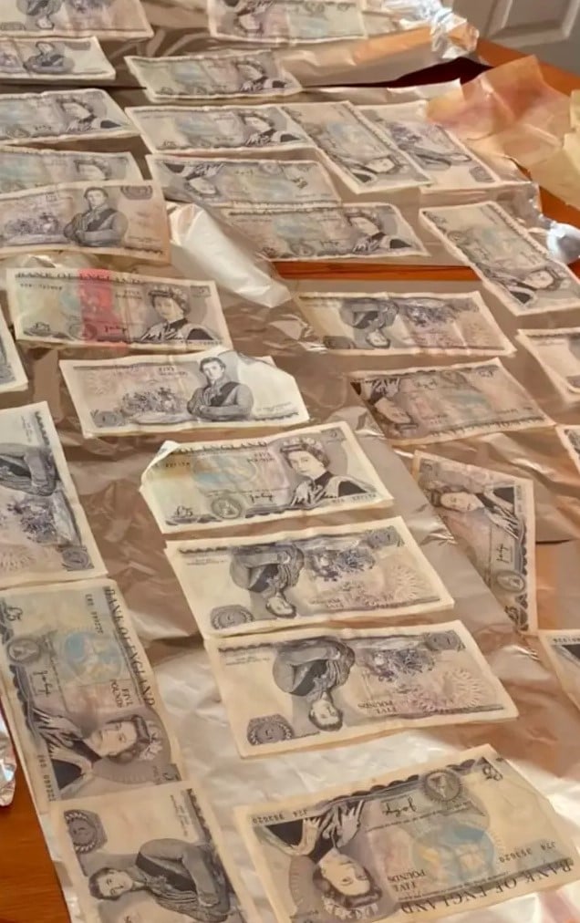 Гроші пролежали в будинку близько півстоліття Гроші пролежали в будинку близько півстоліття