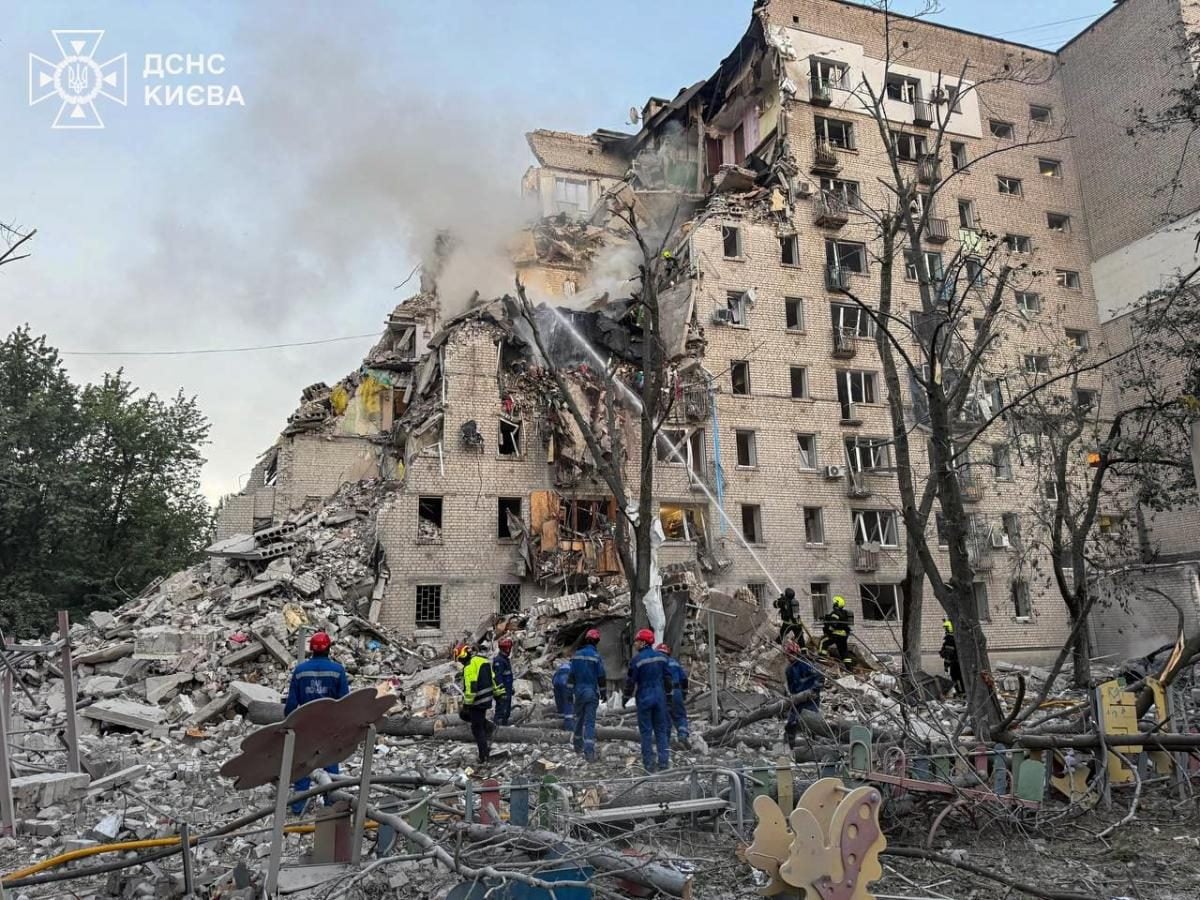 Ракетно-дроновий удар по Києву 2 липня 2026