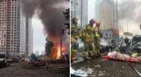 РФ массированно ударила по Киеву: есть прилеты по домам, погибшие и много раненых