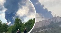 Крупнейший НПЗ России: Украина впервые разнесла Омский НПЗ в 2500 км от границы