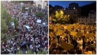 Тисячі людей вийшли на акції після гучного рішення Зеленського: які вимоги