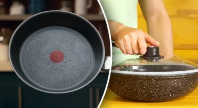 Використовують за призначенням одиниці: яка функція червоної крапки на сковорідці
