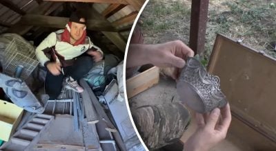 Серед запилених скринь на горищі знайшли колекцію срібла