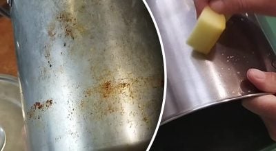 средство против грязи на нержавейке