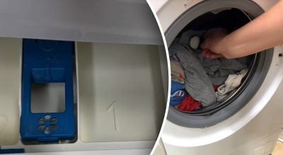 Які відсіки пральної машини призначені для порошку, кондиціонера і гелю