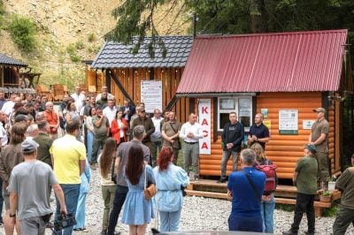 В Карпатах запустили первый электронный билет для национальных парков: первым стал маршрут на гору Хомьяк