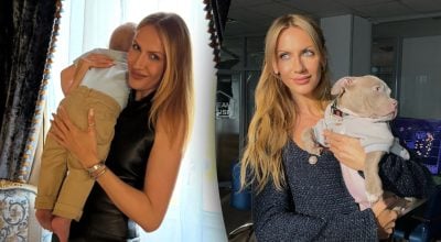"У Києві побула, дякую": Леся Нікітюк поїхала разом із сином