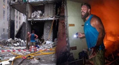 Врятував десятки людей: мешканець Києва вивів сусідів з вогню під час обстрілу