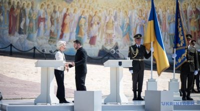 зеленский фон дер ляйн