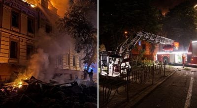 РФ атакувала Київ рекордною кількістю балістики: є жертви та значні руйнування РФ атакувала Київ рекордною кількістю балістики: є жертви та значні руйнування