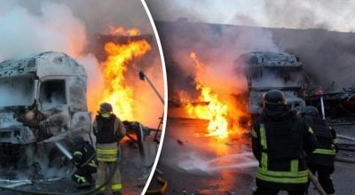 Окупанти завдали удару по складу логістичного оператора у Запоріжжі