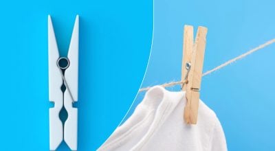 Мало кто знает: для чего нужны 2 отверстия на прищепках и как ими пользоваться