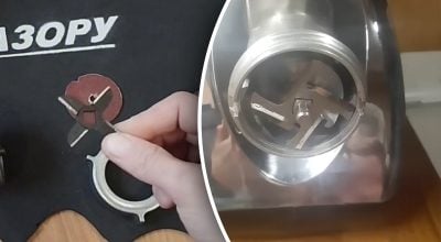 Ніж м'ясорубки знову стане гострим: лайфхак з кришкою від банки
