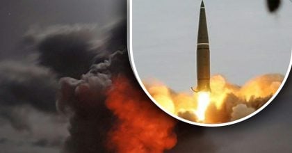 Потужні вибухи один за одним: РФ б’є по Києву балістикою та "Цирконами", деталі