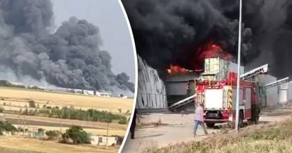"Чорнобаївська" горить: РФ знищила одну з найбільших птахофабрик Європи
