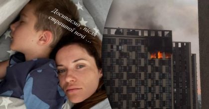 "Попадание в наш ЖК": как украинские звезды спасались от атаки на Киев