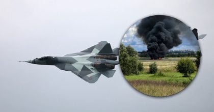 У Московській області розбився військовий літак Су-57 – що відомо