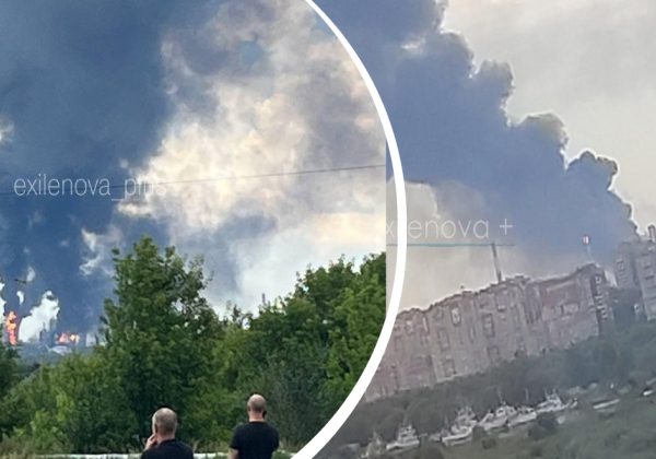 Крупнейший НПЗ России: Украина впервые разнесла Омский НПЗ в 2500 км от границы