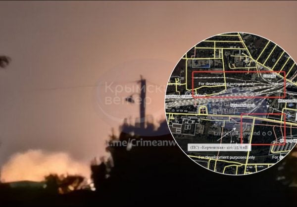 Дроны атаковали Керчь всю ночь, вспыхнули крупные пожары: что известно
