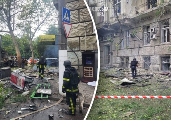 Росія вгатила по центру Одеси ракетами й БПЛА: є поранені