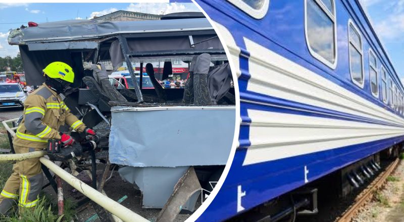 Багато загиблих і травмованих: потяг зіткнувся з маршруткою на Рівненщині