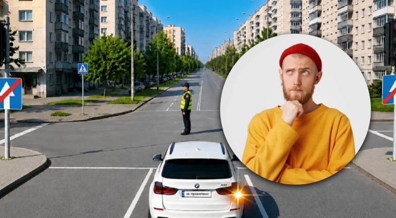 Запутанный тест по ПДД с регулировщиком: даже опытные водители ошибаются