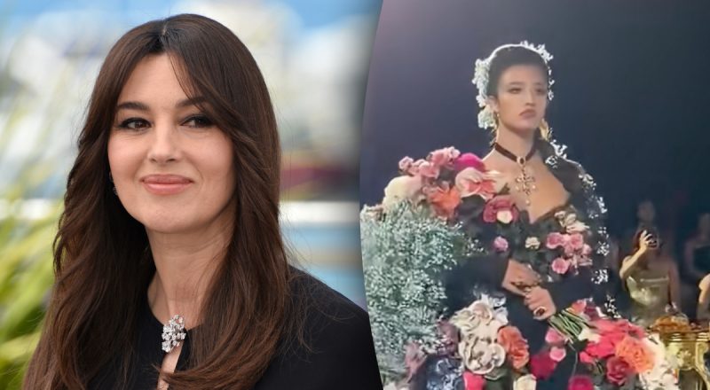 "Аура Моники": младшая дочь Беллуччи поразила первым появлением на подиуме
