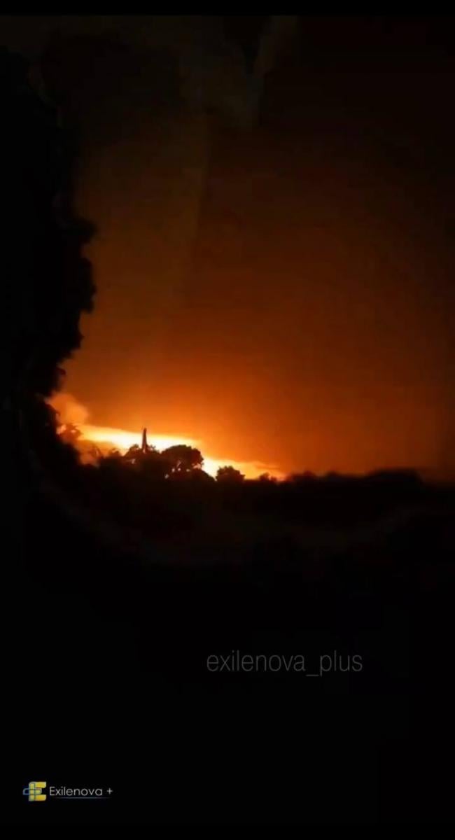 Пожежа в Луганську 